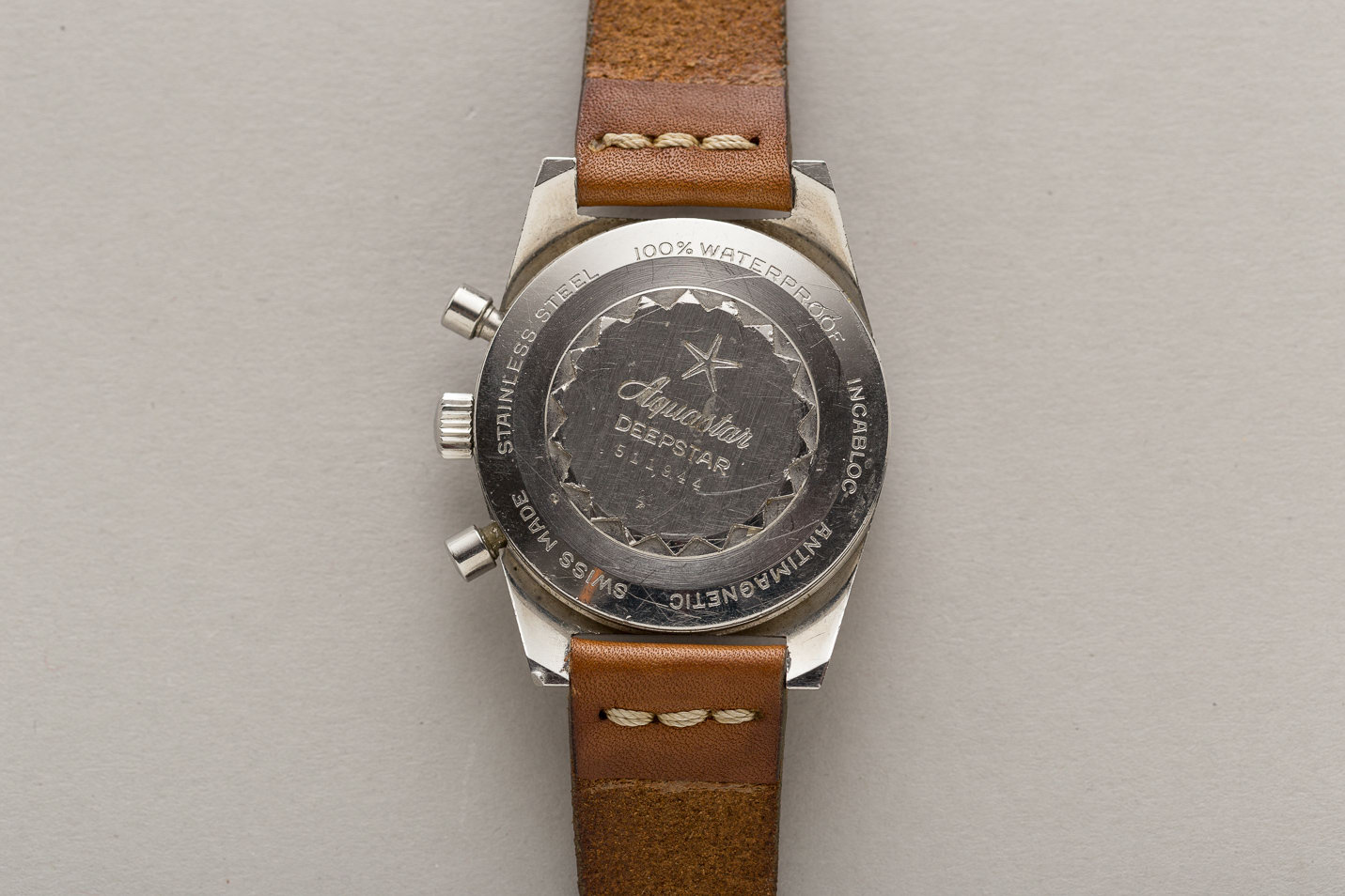 Aquastar ‘Deepstar’ Vintage Chronograph | Shuck the Oyster Vintage Watches