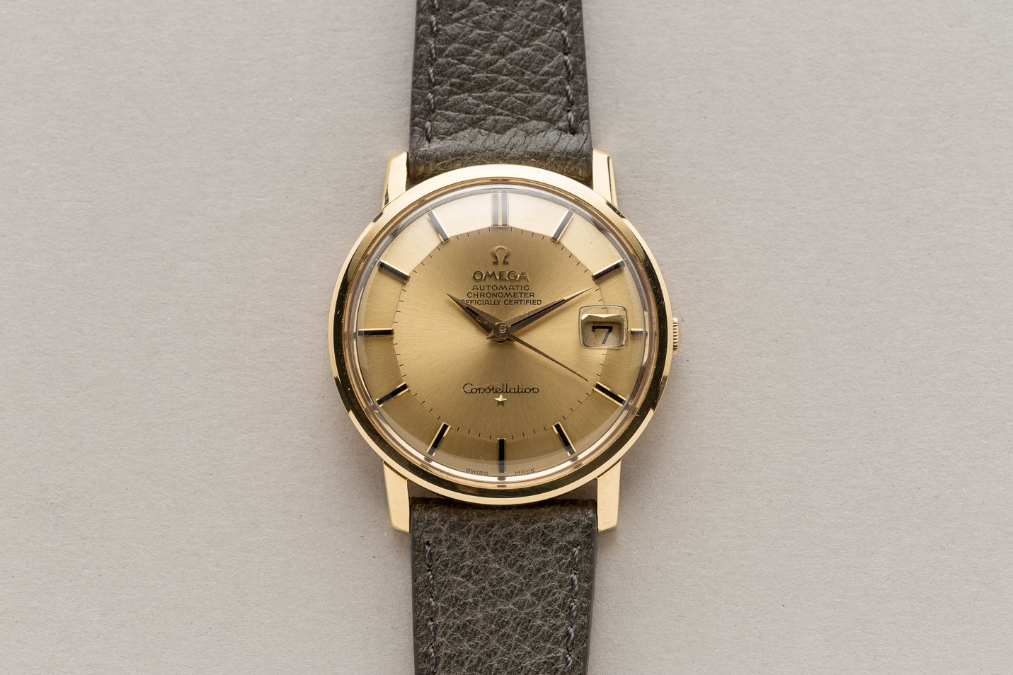 Omega Constellation Chronometer Vintage 168.010/11 NOS - Shuck the Oyster  Vintage Watches