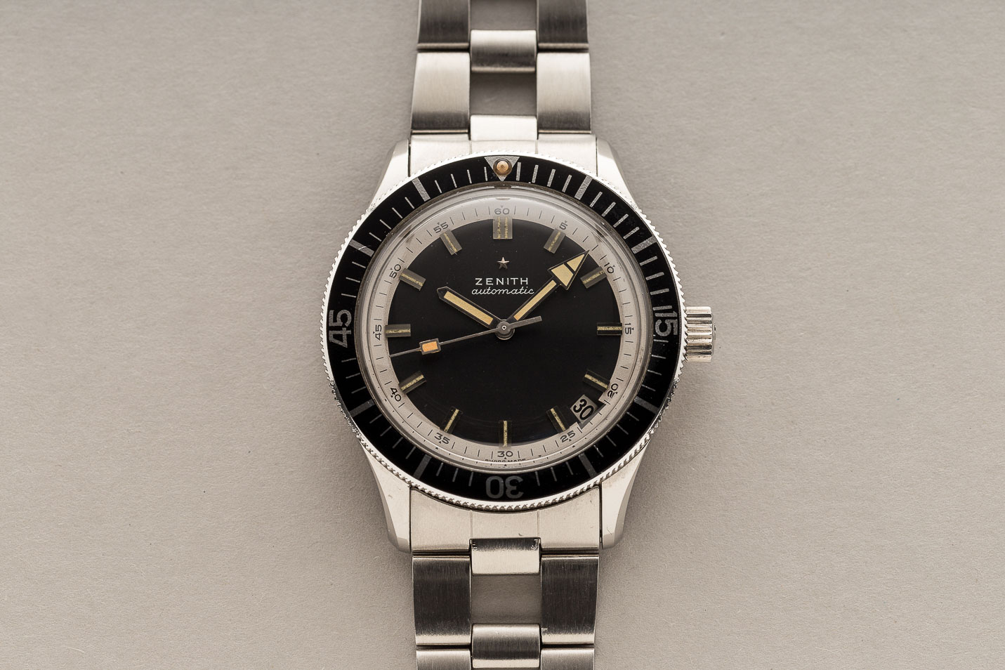 zenith vintage diver