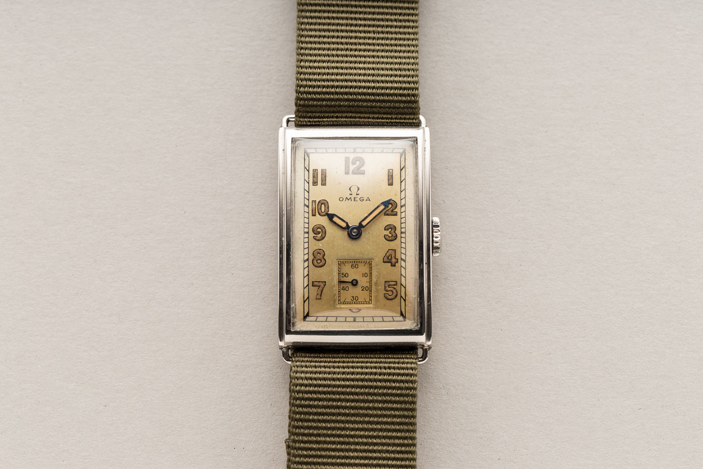Omega Vintage 'Tank' Wristwatch | Shuck 