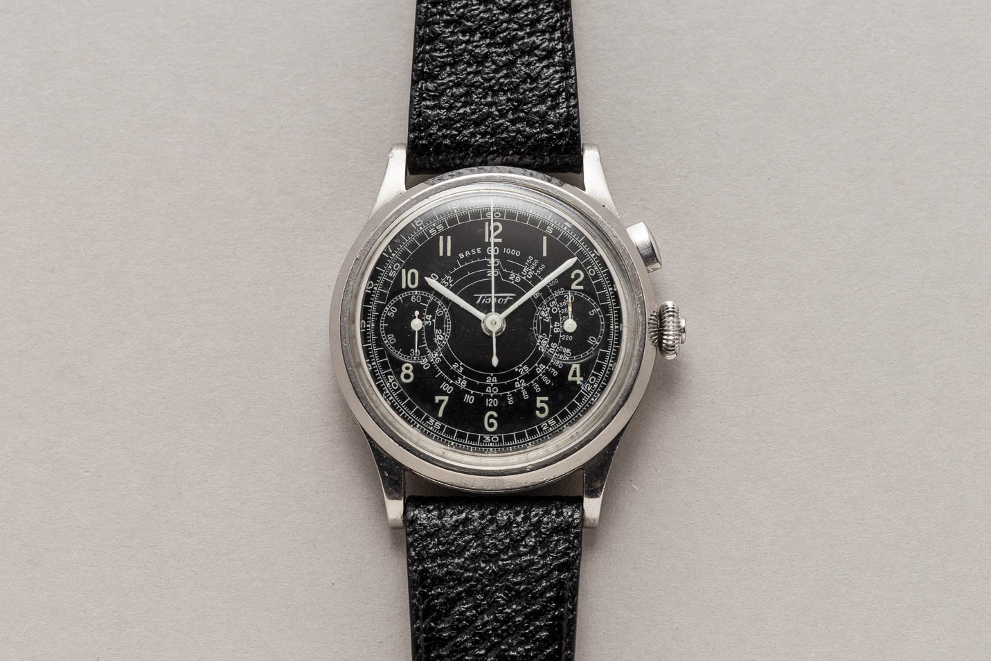 VINTAGE TISSOT MILITAIRE Chronographe Montre-bracelet acier 38 mm cal. 15TL  RARE pas de prix de réserve EUR 11.288,63 - PicClick FR