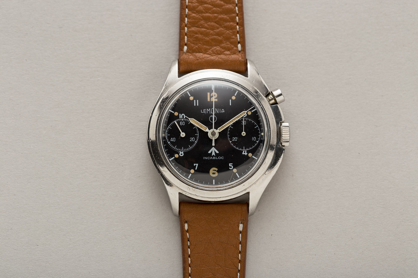 Lemania RAF Vintage Military Chronograph - Shuck the Oyster Vintage Watches