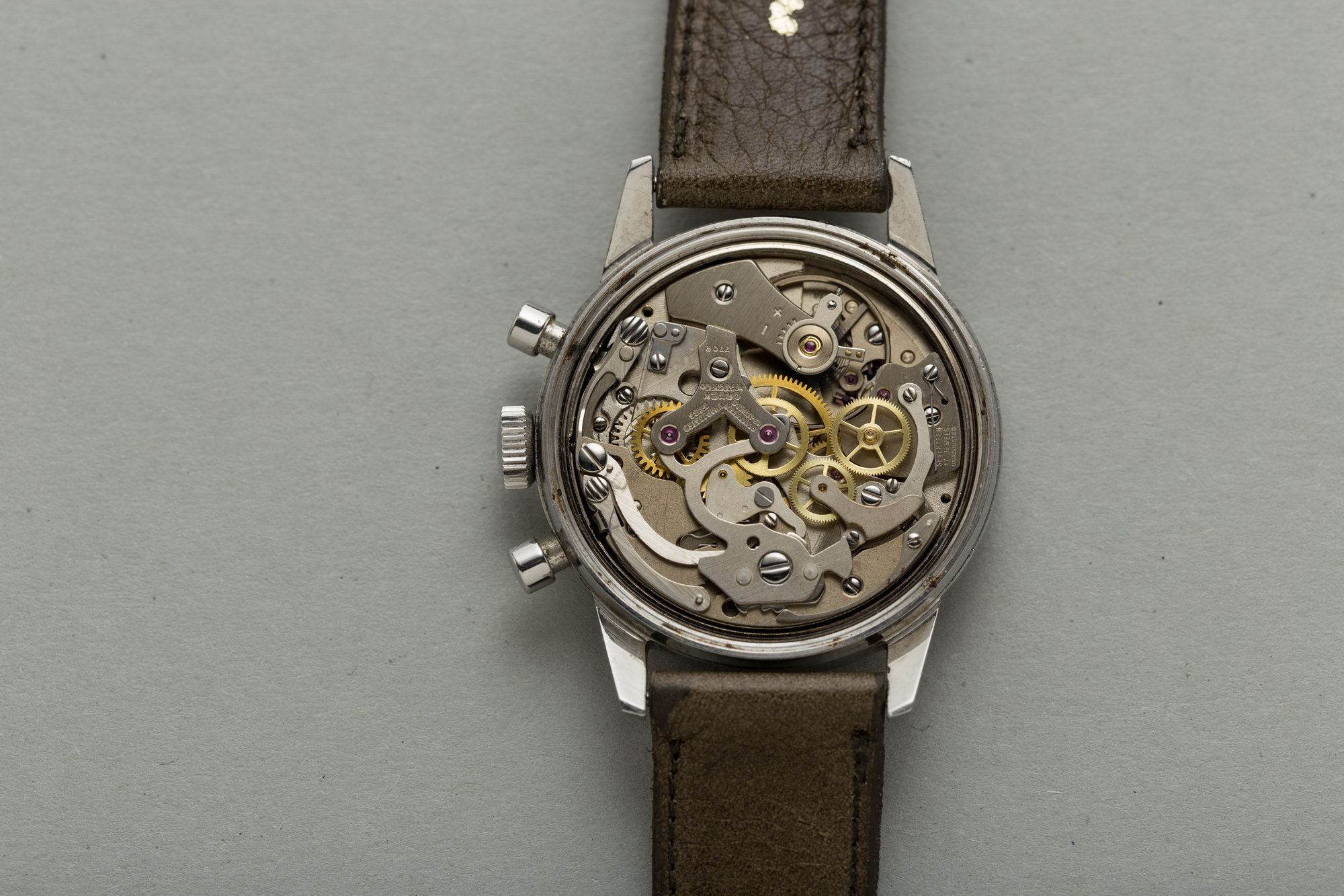 gruen precision chronograph